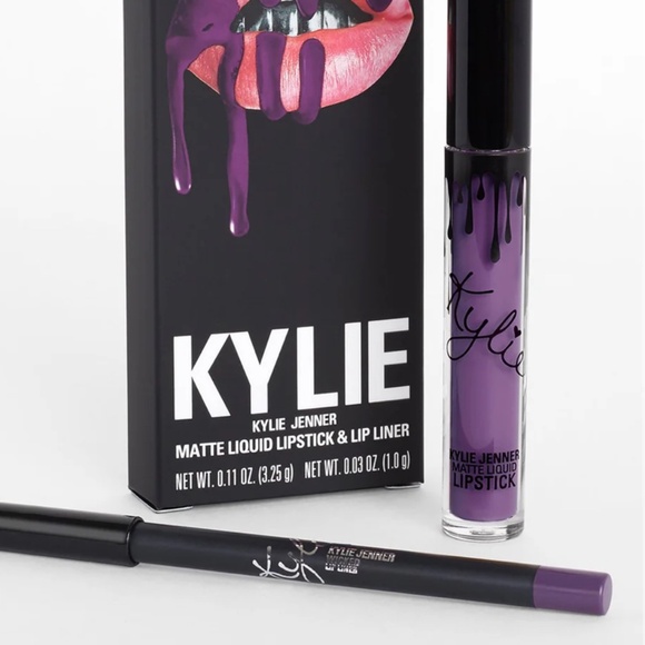 Kylie Cosmetics Lip Kit – “Wicked” (Matte Liquid Lipstick & Lip Liner) - Picture 1 of 8